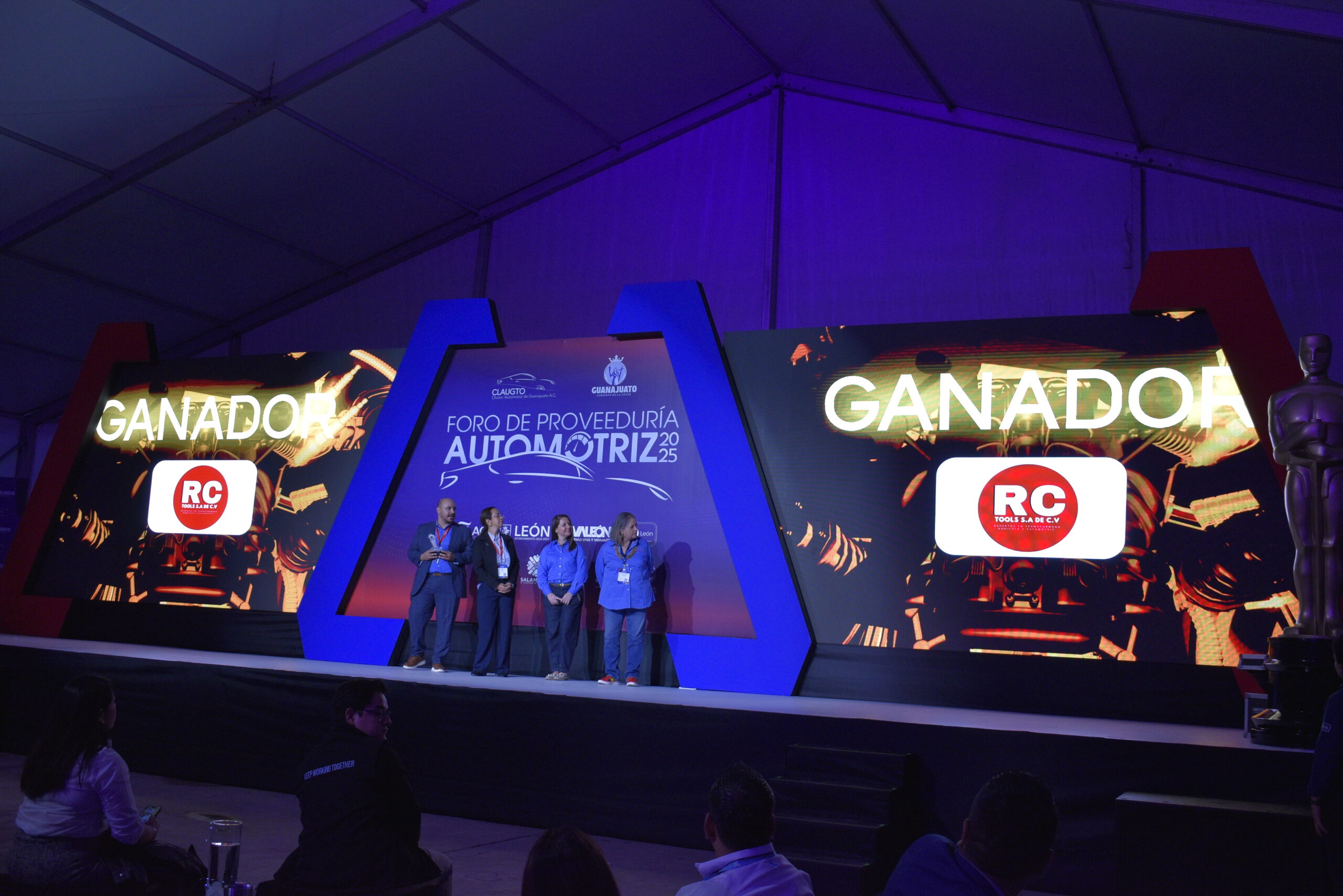 RC Tools recibe el premio al Mejor Proveedor Indirecto Cluster 2025